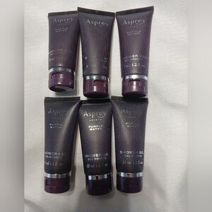 6 New Asprey London SHOWER GEL 1.2oz 35mL Ritz Carlton sealed